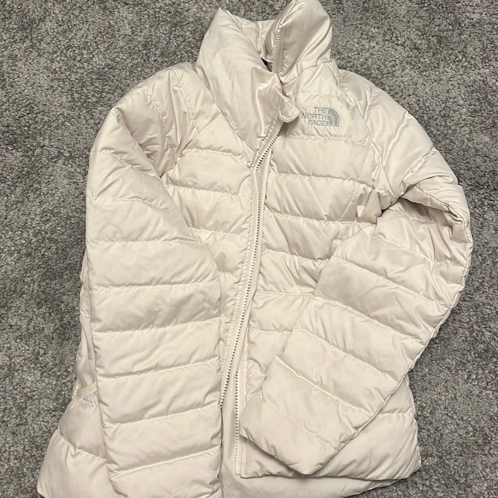 White North Face Coat